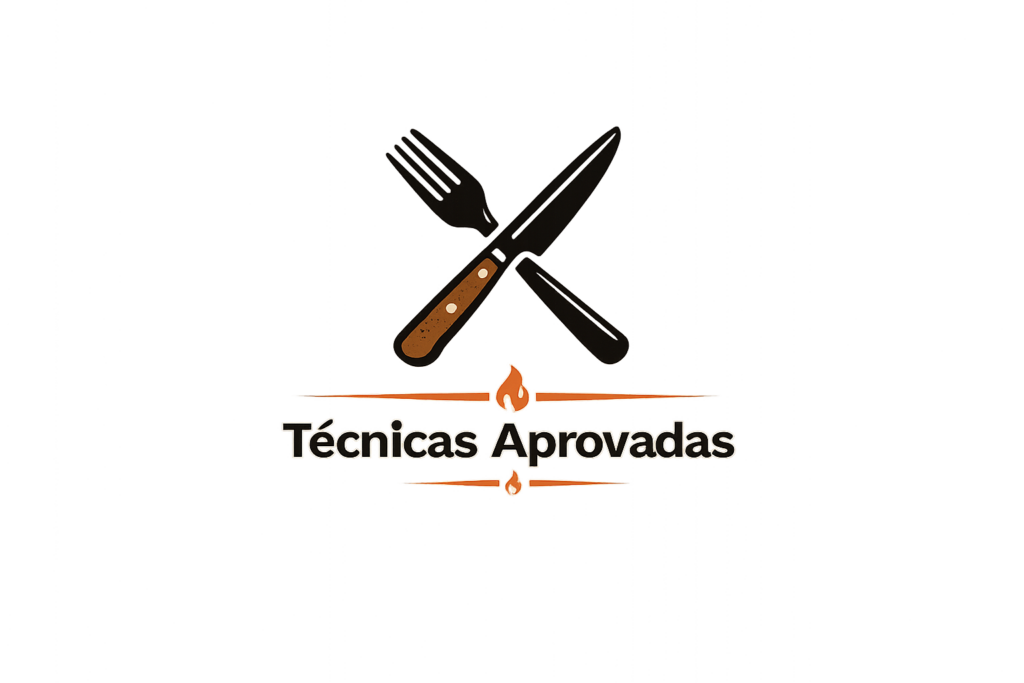 Ícone minimalista de talheres cruzados para técnicas e cultura do churrasco